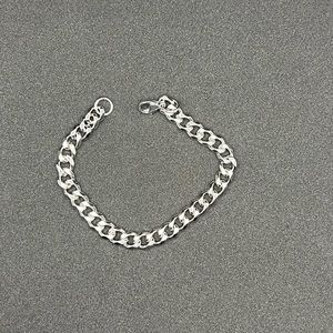 Silver Chain Stainless Steel Bracelet